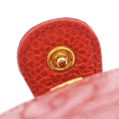 Chanel Red Caviar Skin Compact Mirror Small Good