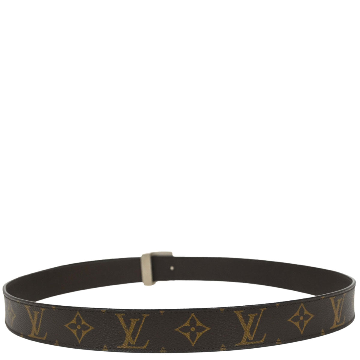 Louis Vuitton Monogram Ceinture LV Cut Belt M6888S #100/40 Small Good