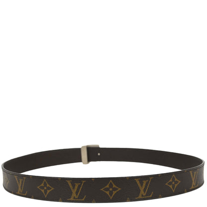 Louis Vuitton Monogram Ceinture LV Cut Belt M6888S #100/40 Small Good