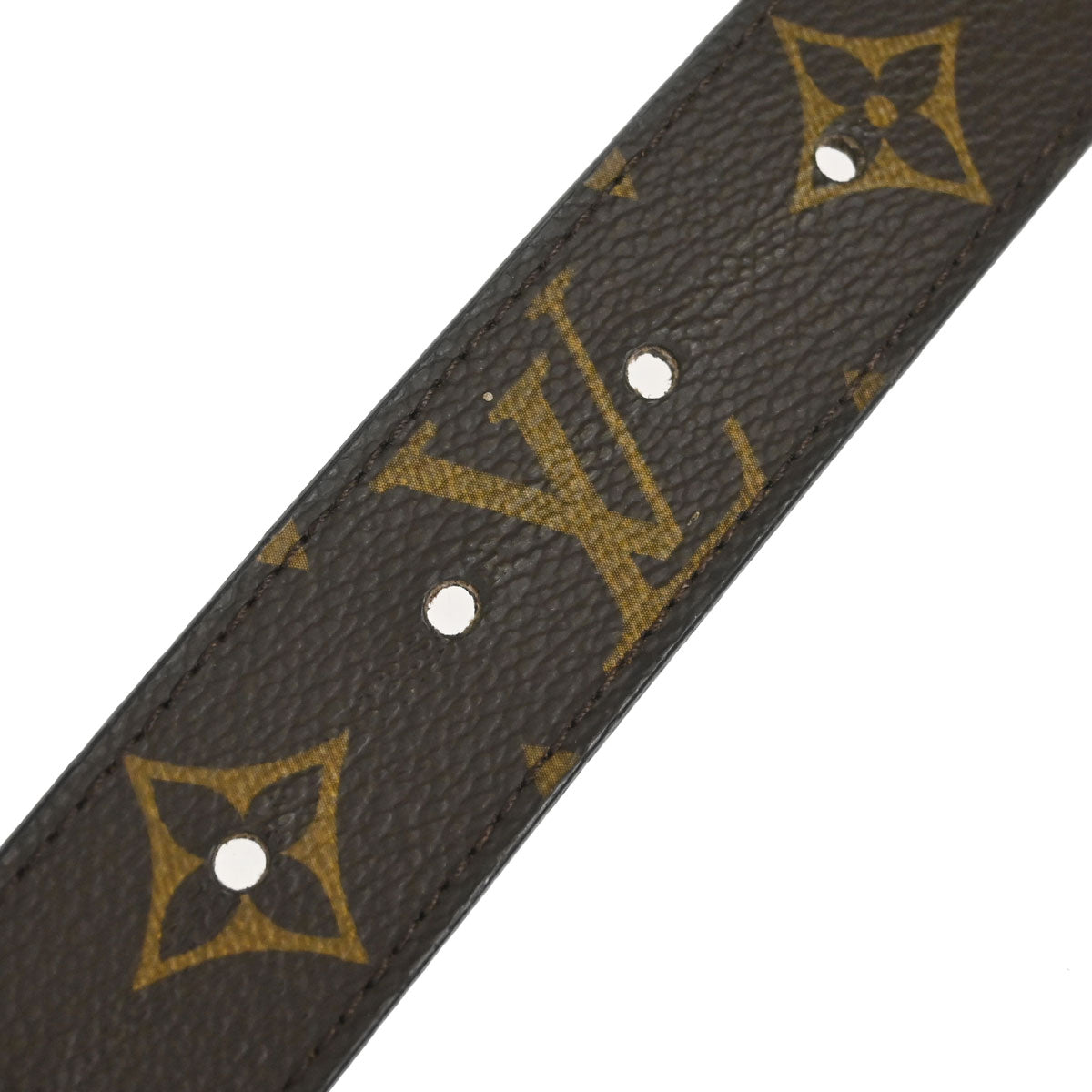 Louis Vuitton Monogram Ceinture LV Cut Belt M6888S #100/40 Small Good