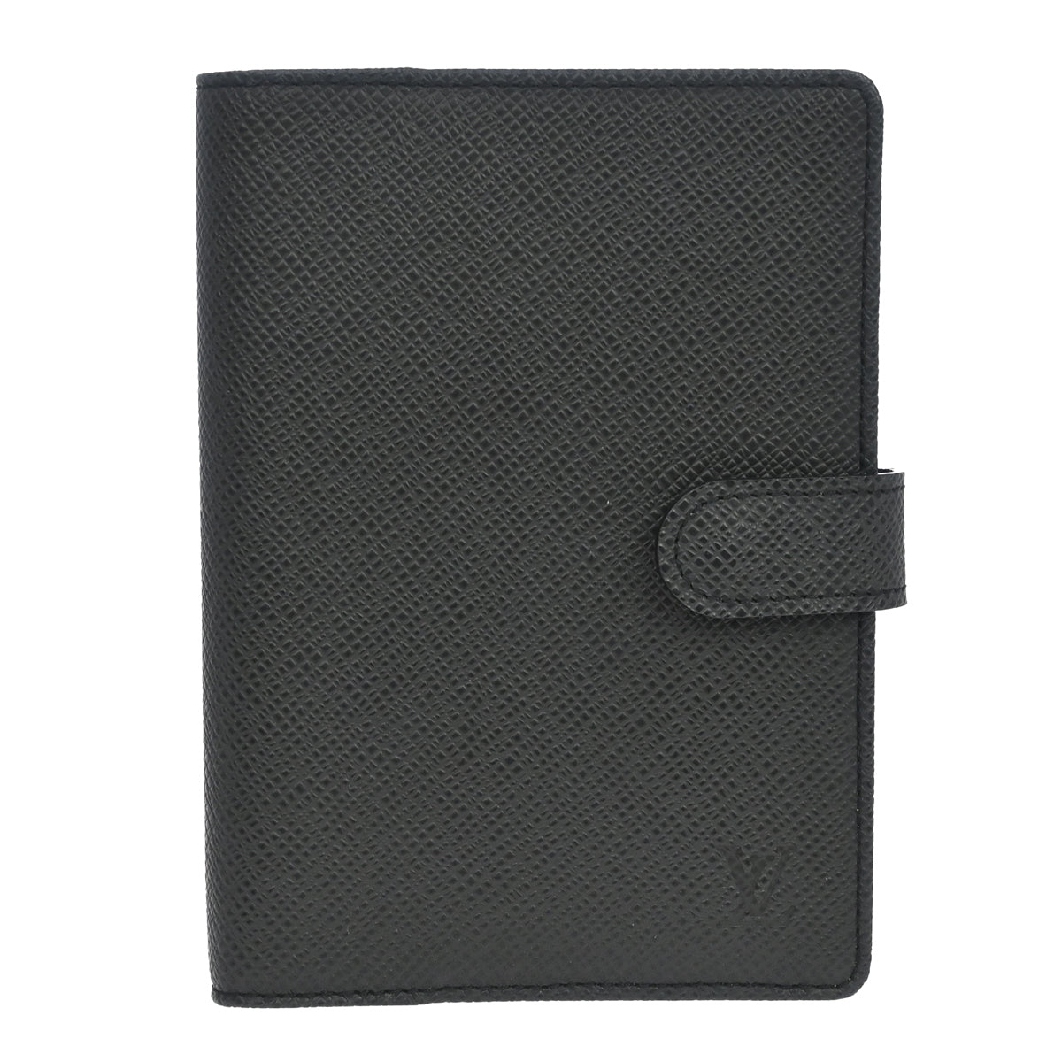 Louis Vuitton Black Taiga Agenda PM Notebook Cover R20426