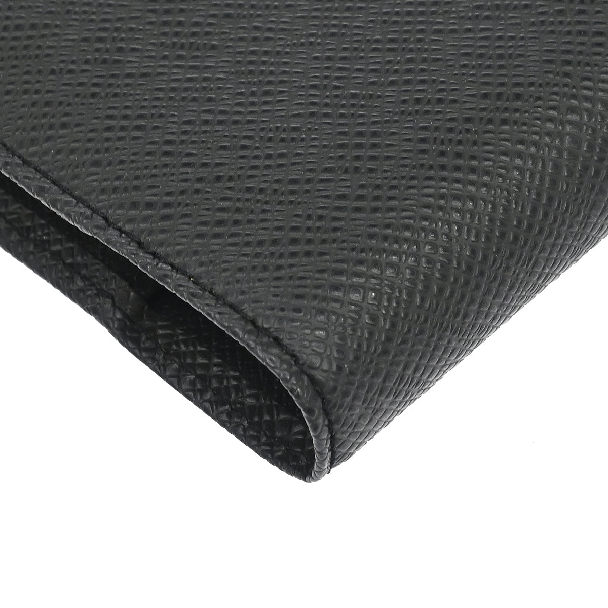 Louis Vuitton Black Taiga Agenda PM Notebook Cover R20426