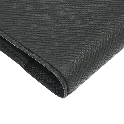Louis Vuitton Black Taiga Agenda PM Notebook Cover R20426