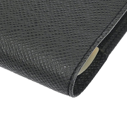 Louis Vuitton Black Taiga Agenda PM Notebook Cover R20426