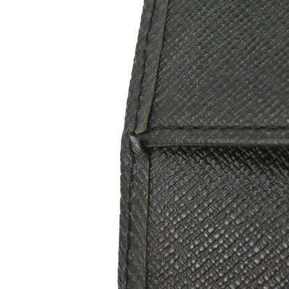 Louis Vuitton Black Taiga Agenda PM Notebook Cover R20426