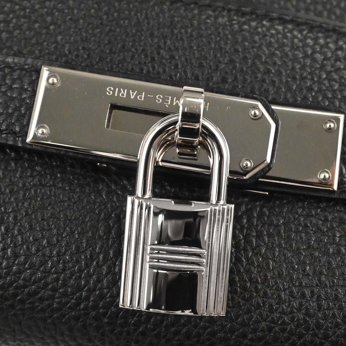 Hermes Black Togo Kelly 32 Retourne 2way Shoulder Handbag