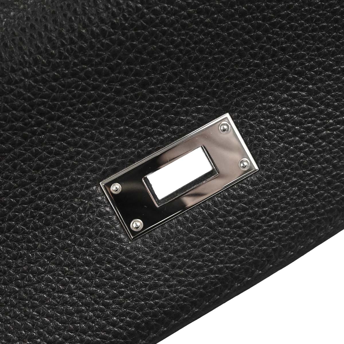 Hermes Black Togo Kelly 32 Retourne 2way Shoulder Handbag