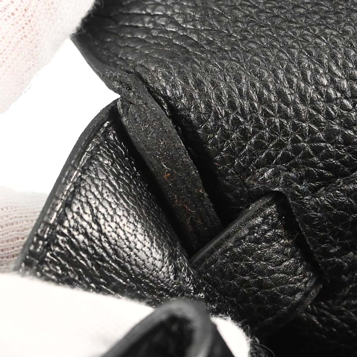 Hermes Black Togo Kelly 32 Retourne 2way Shoulder Handbag