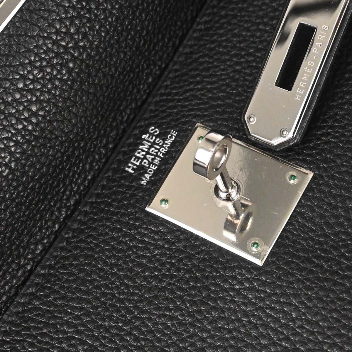 Hermes Black Togo Kelly 32 Retourne 2way Shoulder Handbag