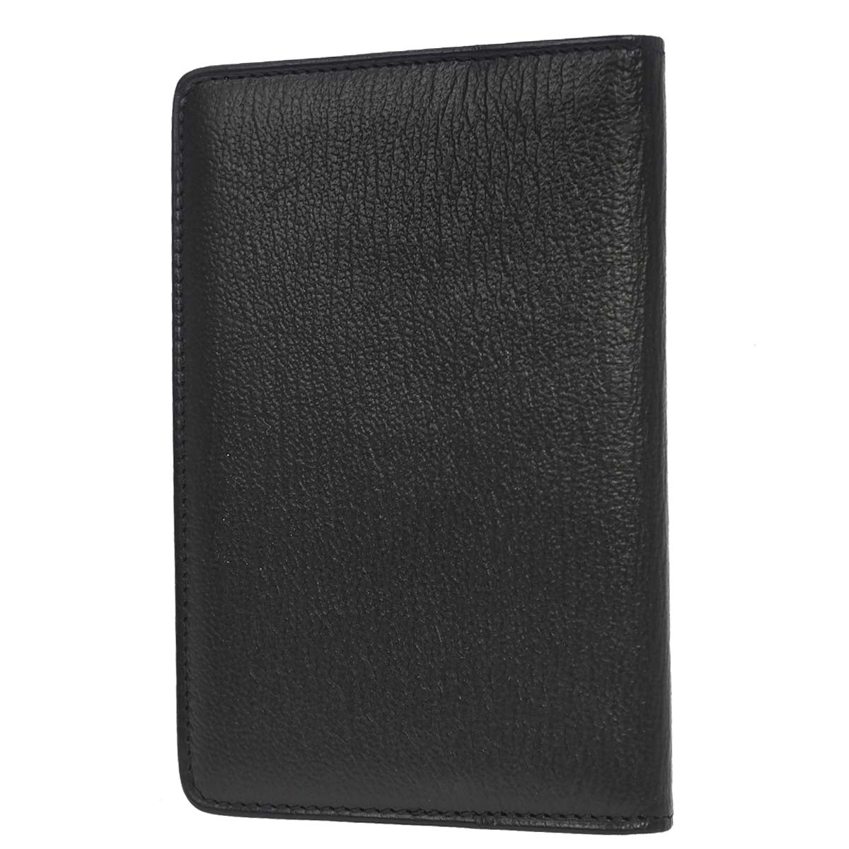 Chanel 1997-1999 Black Leather Cardholder Small Good