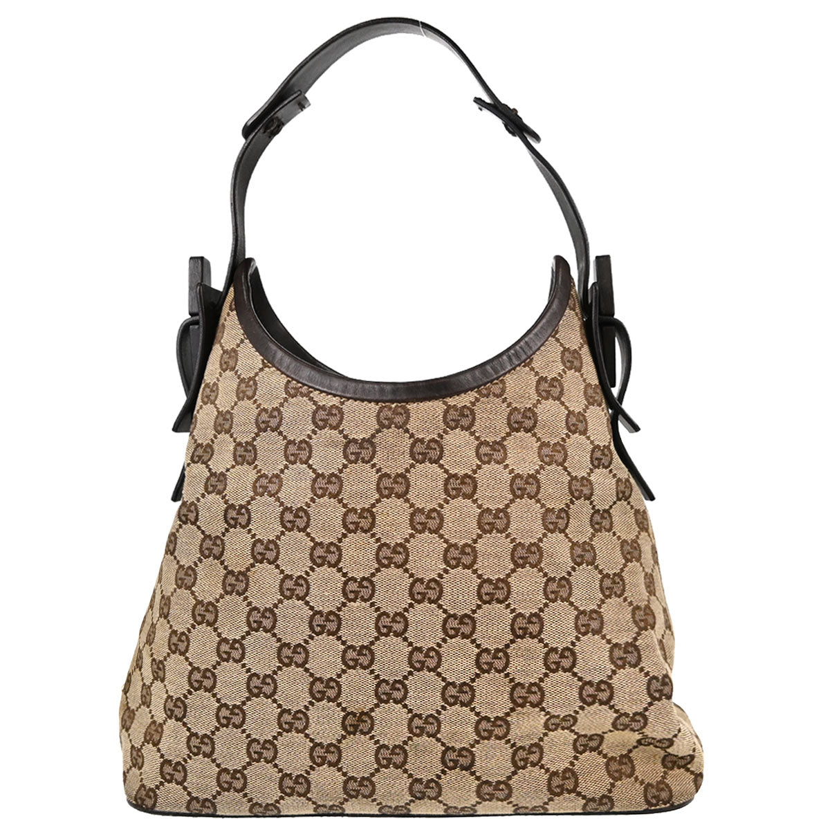 Gucci Beige GG Canvas Handbag