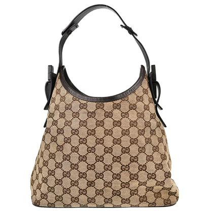 Gucci Beige GG Canvas Handbag