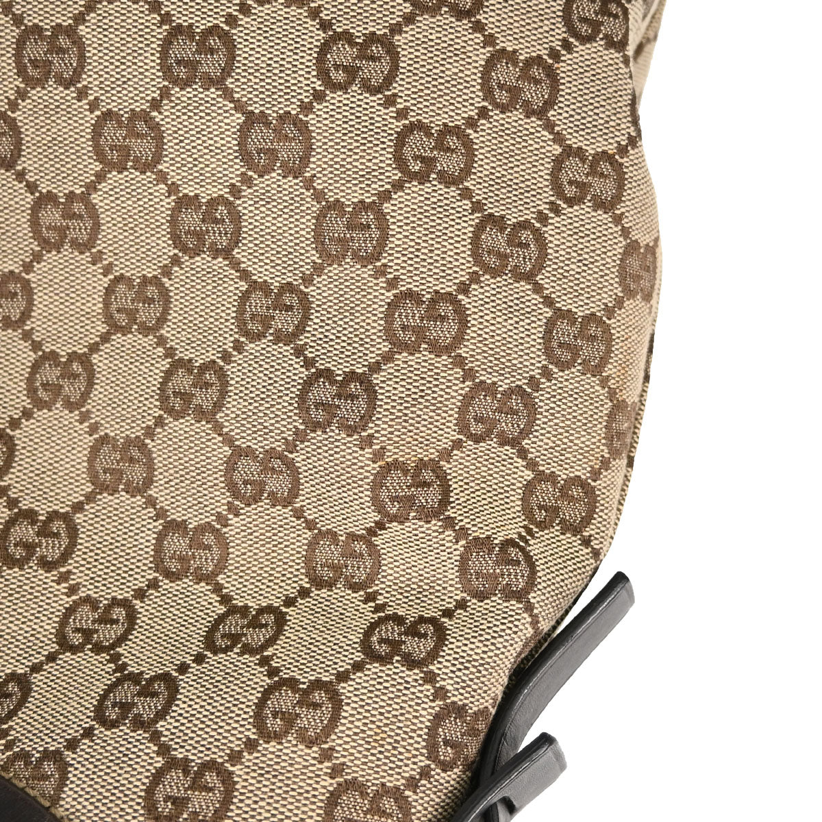 Gucci Beige GG Canvas Handbag