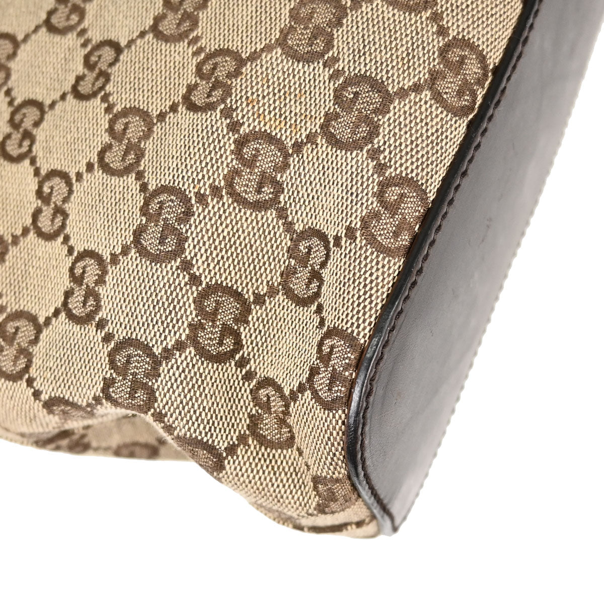 Gucci Beige GG Canvas Handbag