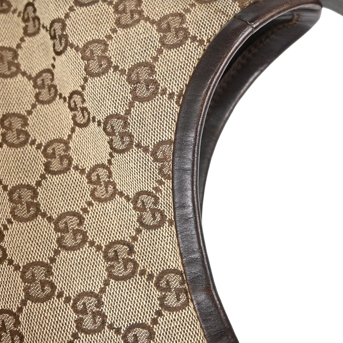 Gucci Beige GG Canvas Handbag