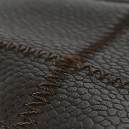 Chanel 2005-2006 Brown Caviar Skin Choco Bar Wild Stitch Handbag