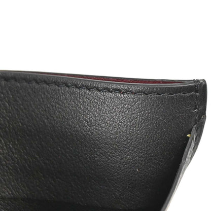 Cartier Black Leather Must de Cartier Cardholder Small Good