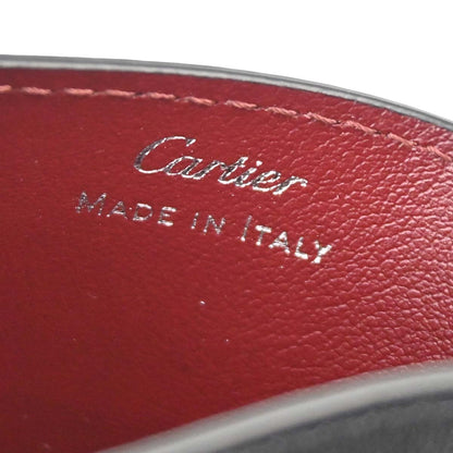 Cartier Black Leather Must de Cartier Cardholder Small Good