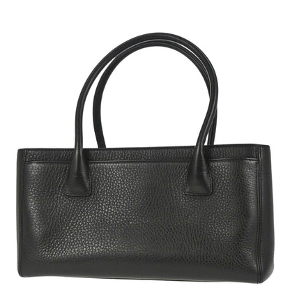 Chanel 2013-2014 Black Deerskin Executive Cerf Tote Bag