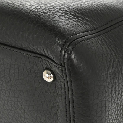 Chanel 2013-2014 Black Deerskin Executive Cerf Tote Bag
