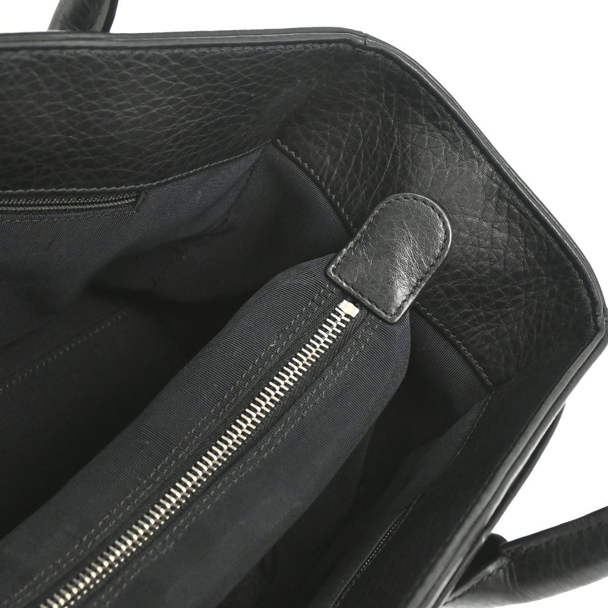 Chanel 2013-2014 Black Deerskin Executive Cerf Tote Bag
