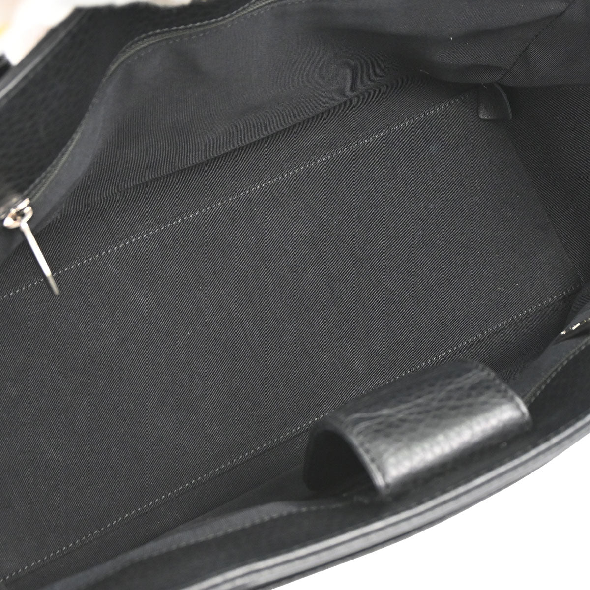 Chanel 2013-2014 Black Deerskin Executive Cerf Tote Bag
