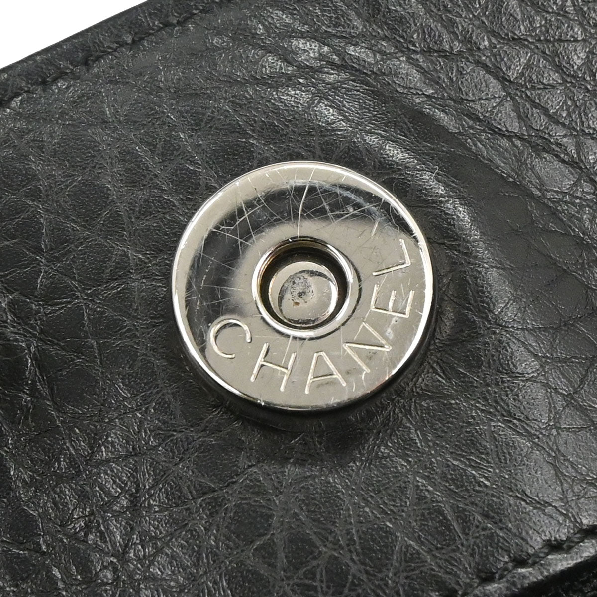 Chanel 2013-2014 Black Deerskin Executive Cerf Tote Bag