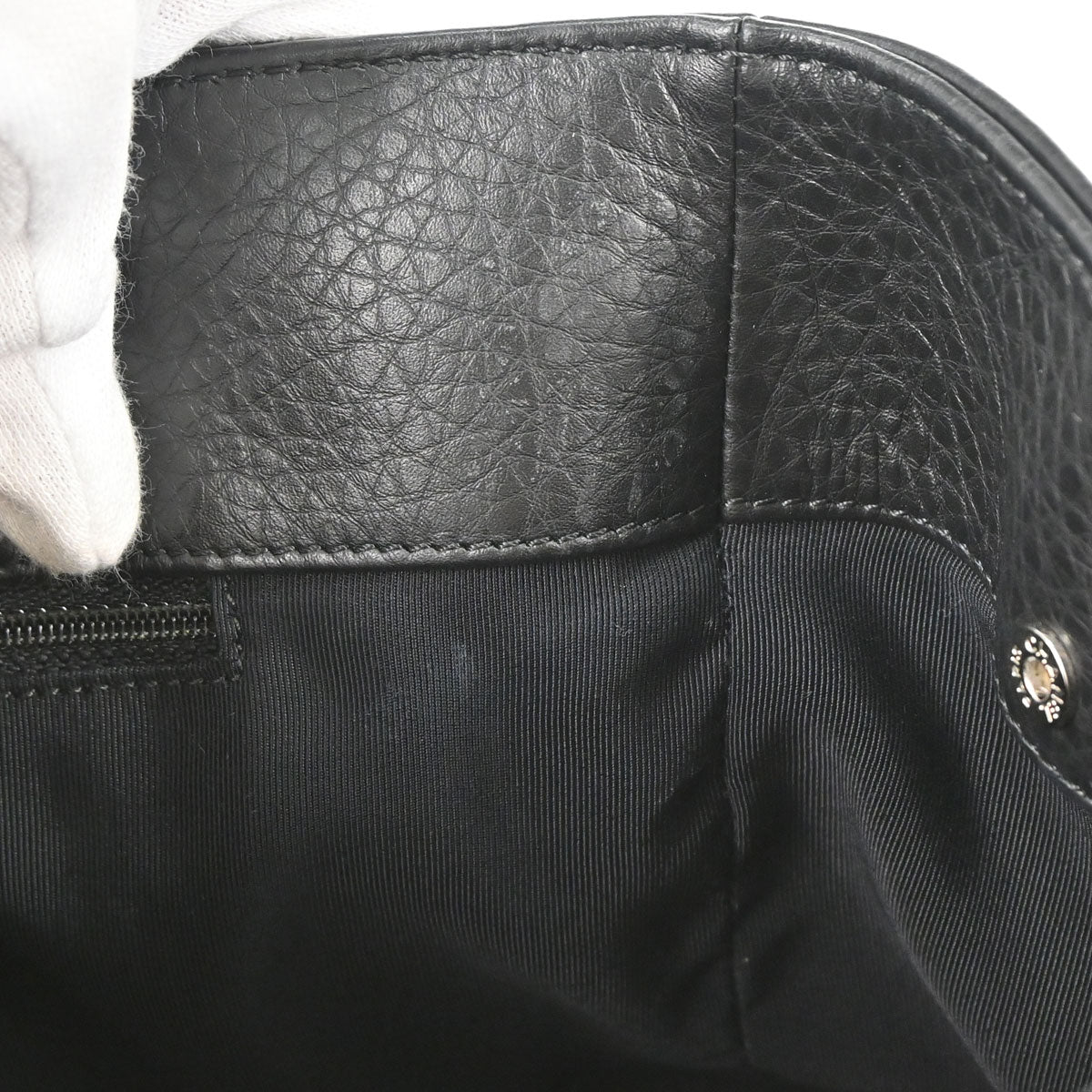 Chanel 2013-2014 Black Deerskin Executive Cerf Tote Bag