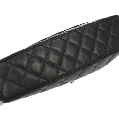 Chanel 2005-2006 Black Calfskin Cambon Ligne Shoulder Bag
