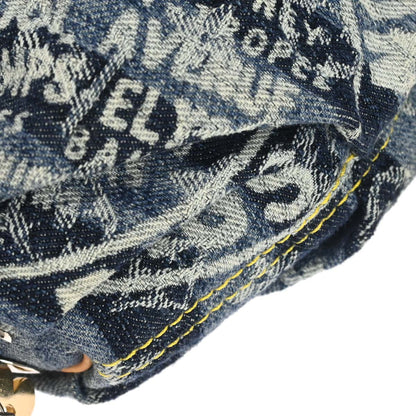 Louis Vuitton Blue Monogram Denim Mini Pleaty Raye Handbag M95332