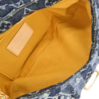 Louis Vuitton Blue Monogram Denim Mini Pleaty Raye Handbag M95332