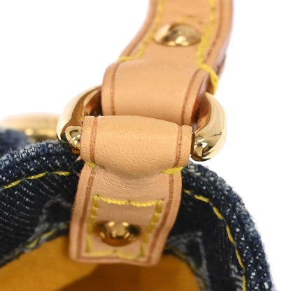 Louis Vuitton Blue Monogram Denim Mini Pleaty Raye Handbag M95332