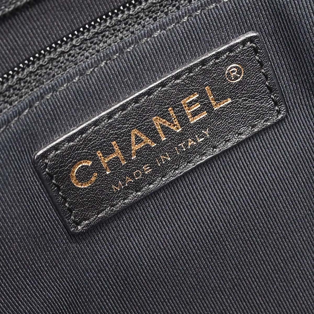 Chanel 2014 Black Deerskin Executive Cerf 2way Shoulder Tote Bag