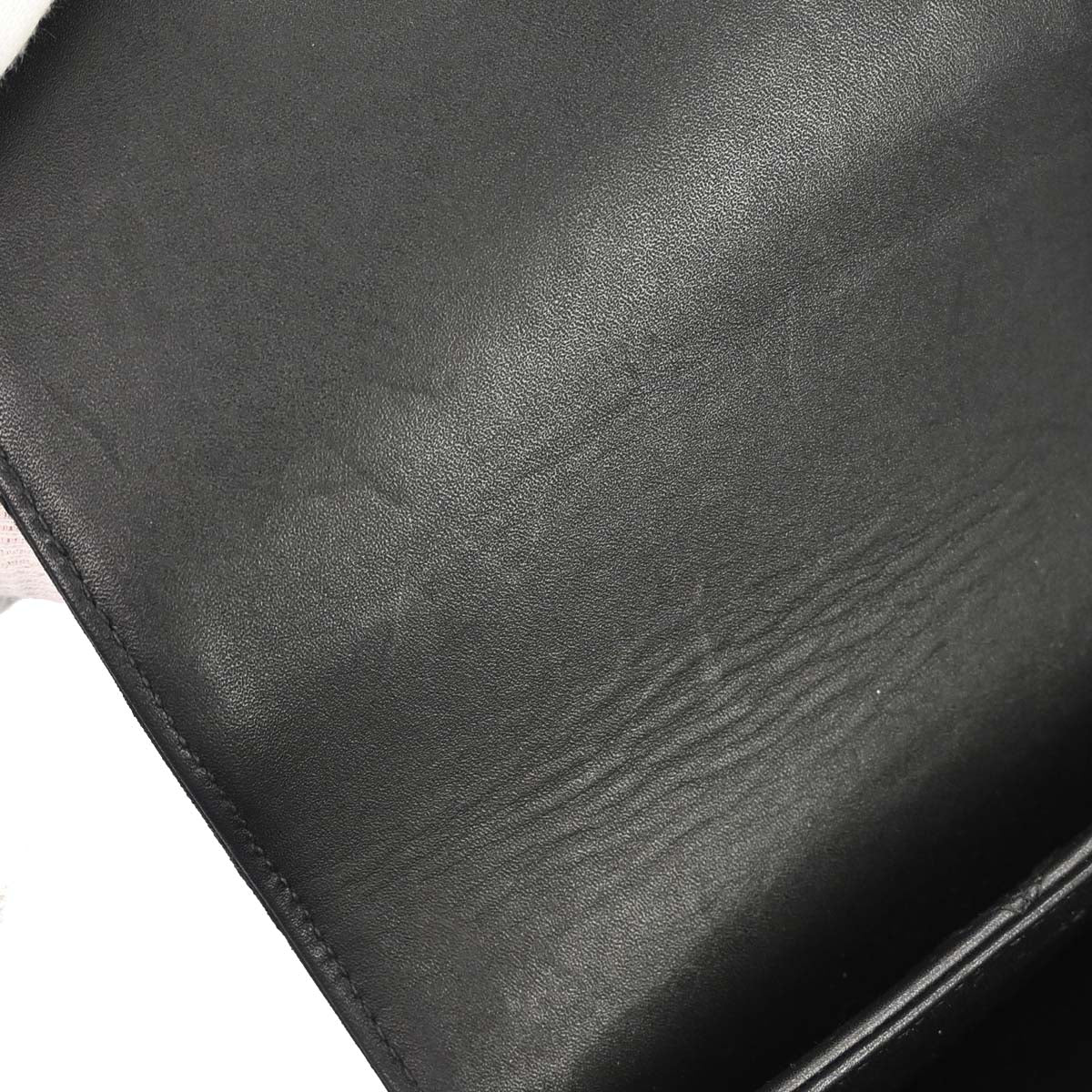 Chanel 1991-1994 Black Lambskin Bicolore Supermodel Shoulder Bag