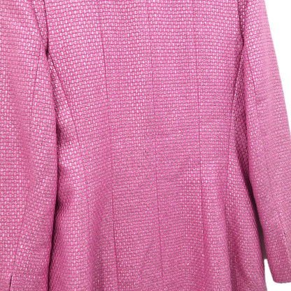 Chanel 2001 Single Breasted Jacket Pink #36