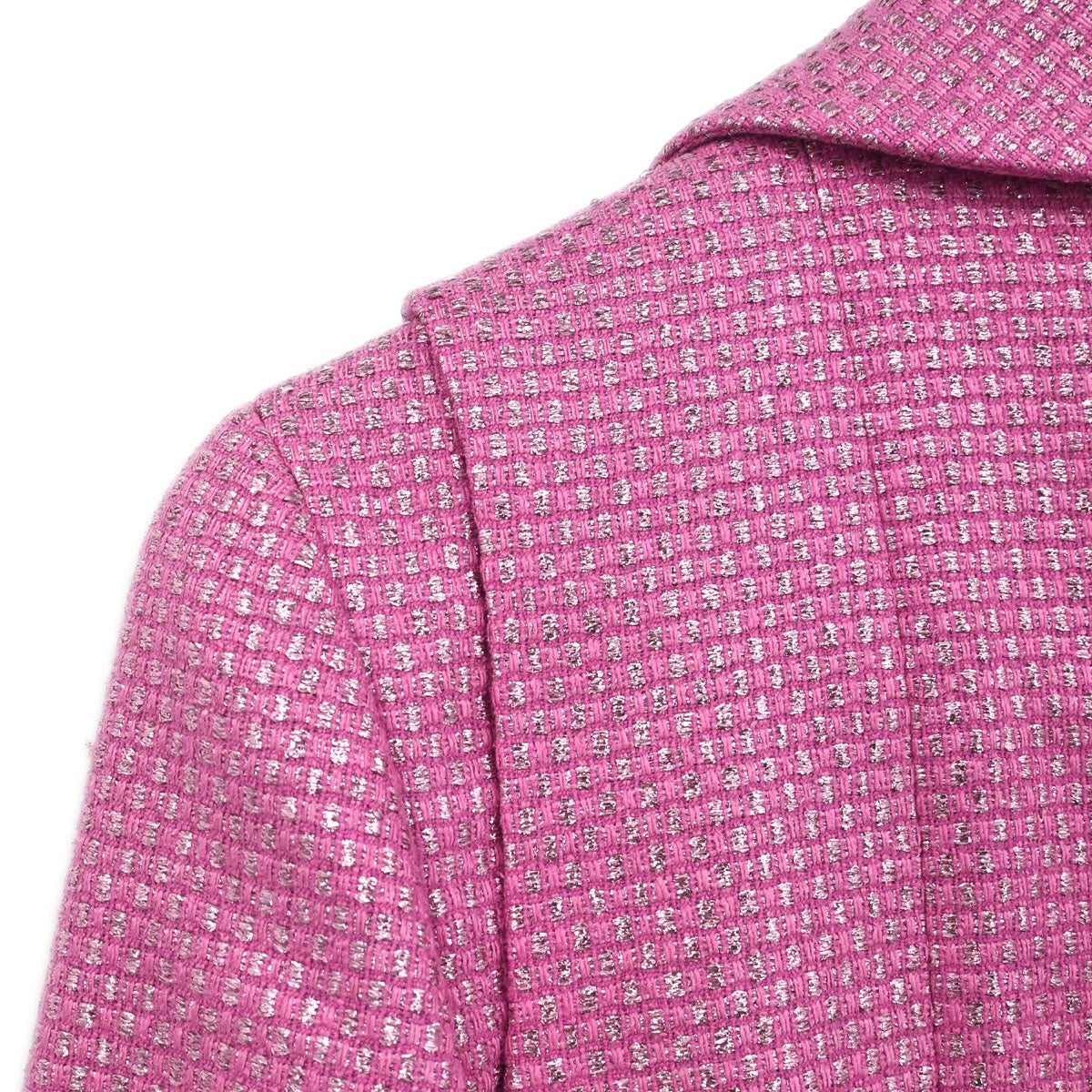 Chanel 2001 Single Breasted Jacket Pink #36