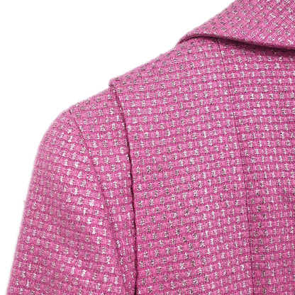 Chanel 2001 Single Breasted Jacket Pink #36