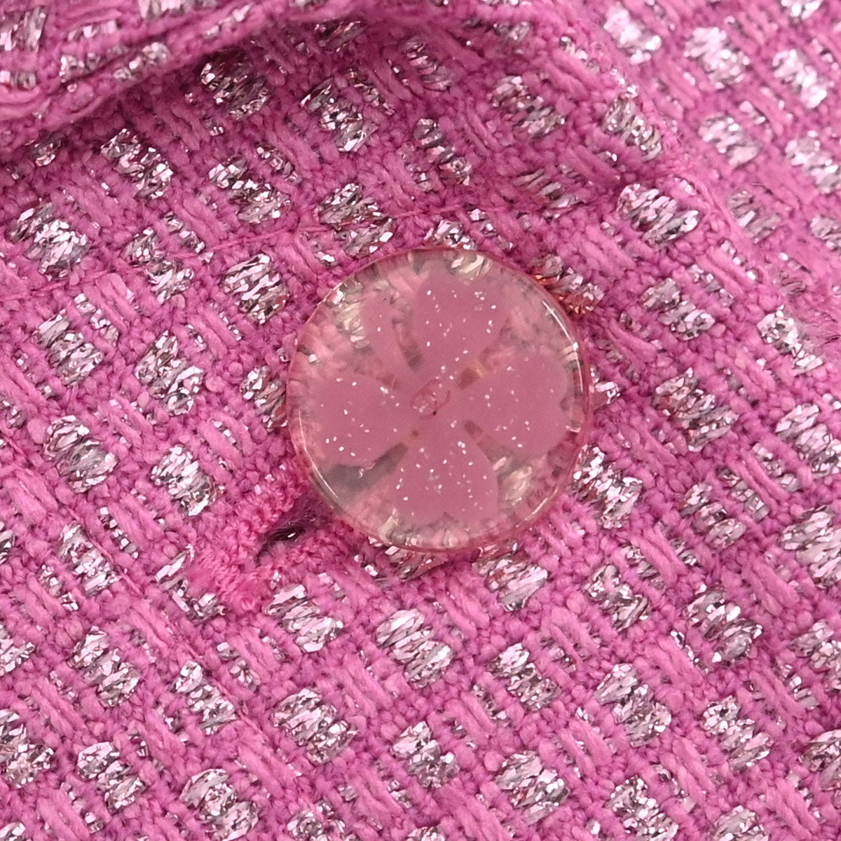 Chanel 2001 Single Breasted Jacket Pink #36
