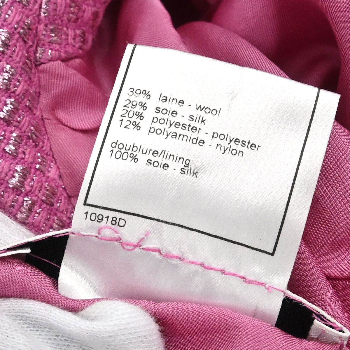 Chanel 2001 Single Breasted Jacket Pink #36