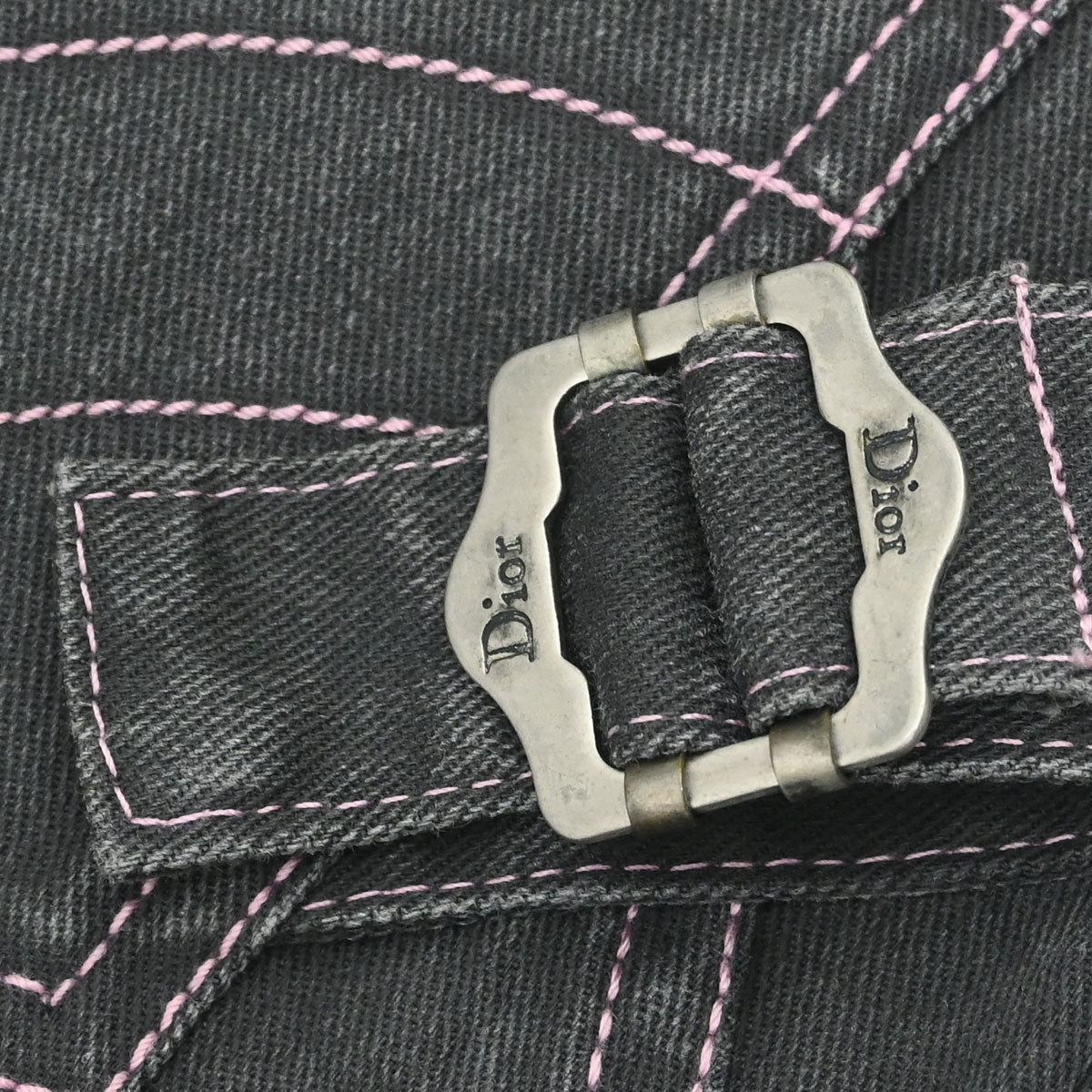 Christian Dior 2003 Denim Skirt Black #38