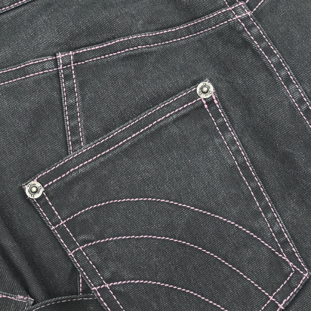 Christian Dior 2003 Denim Skirt Black #38