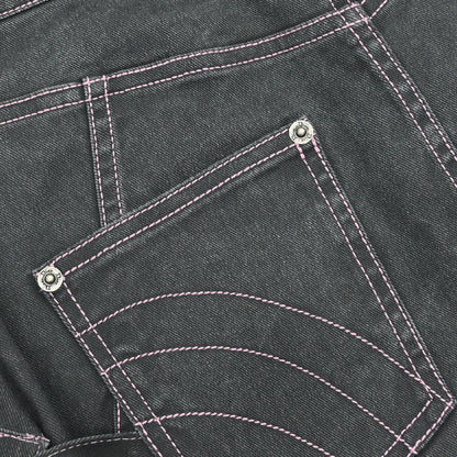 Christian Dior 2003 Denim Skirt Black #38