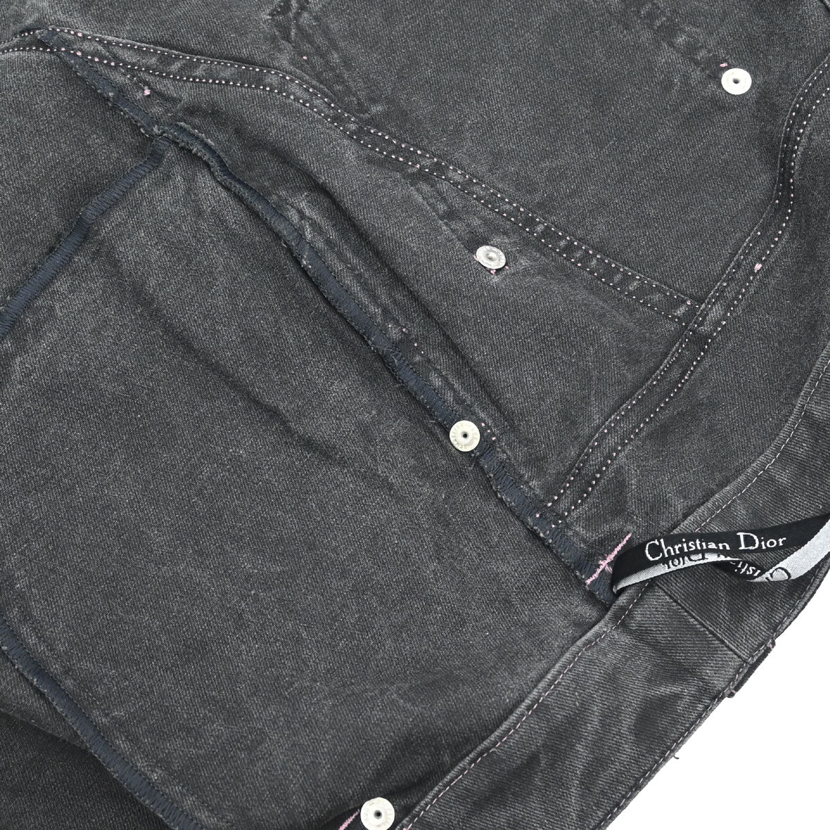 Christian Dior 2003 Denim Skirt Black #38