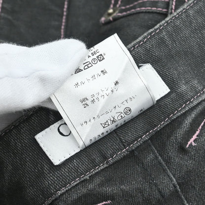 Christian Dior 2003 Denim Skirt Black #38