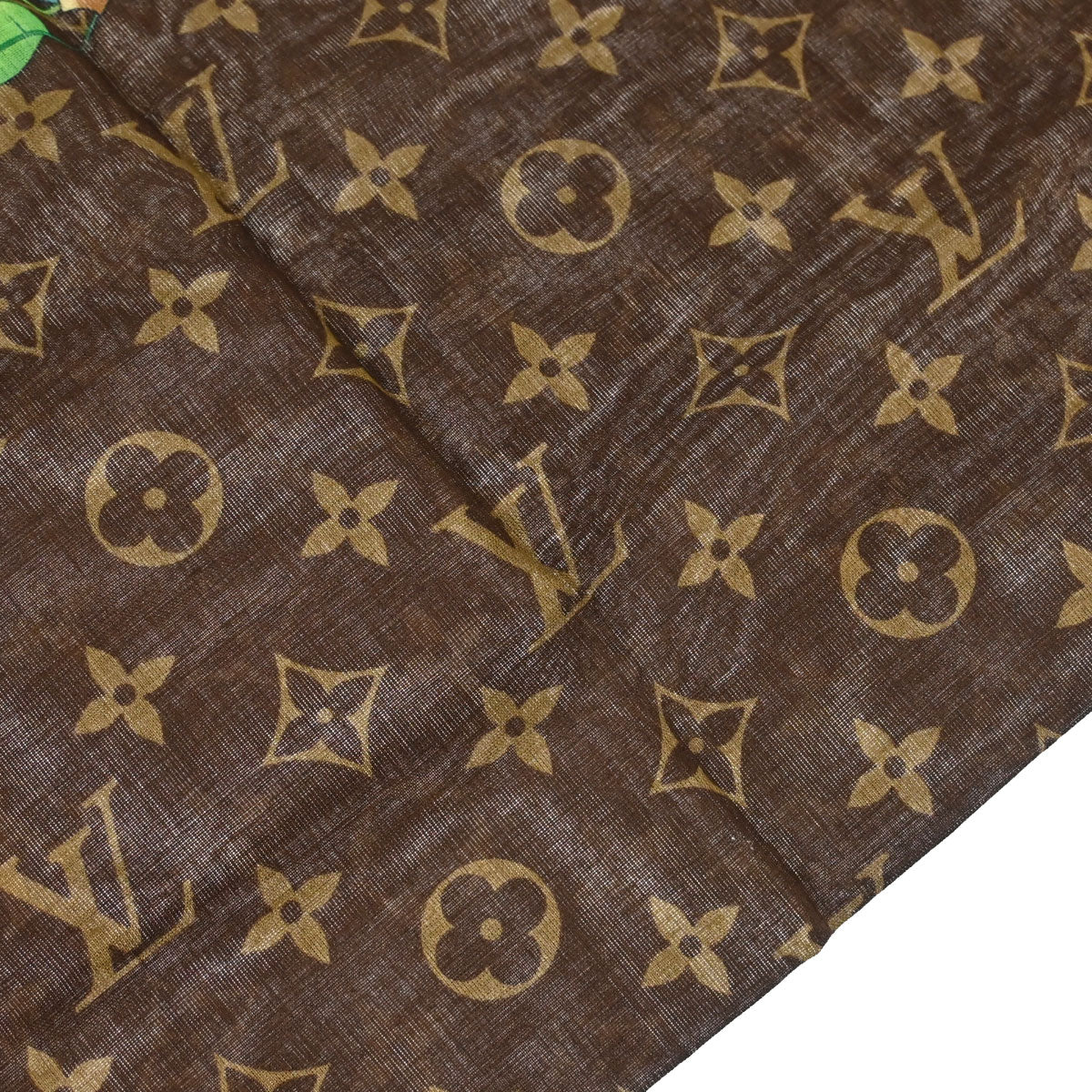 Louis Vuitton Monogram Cherry Scarf 55 M71963 Small Good