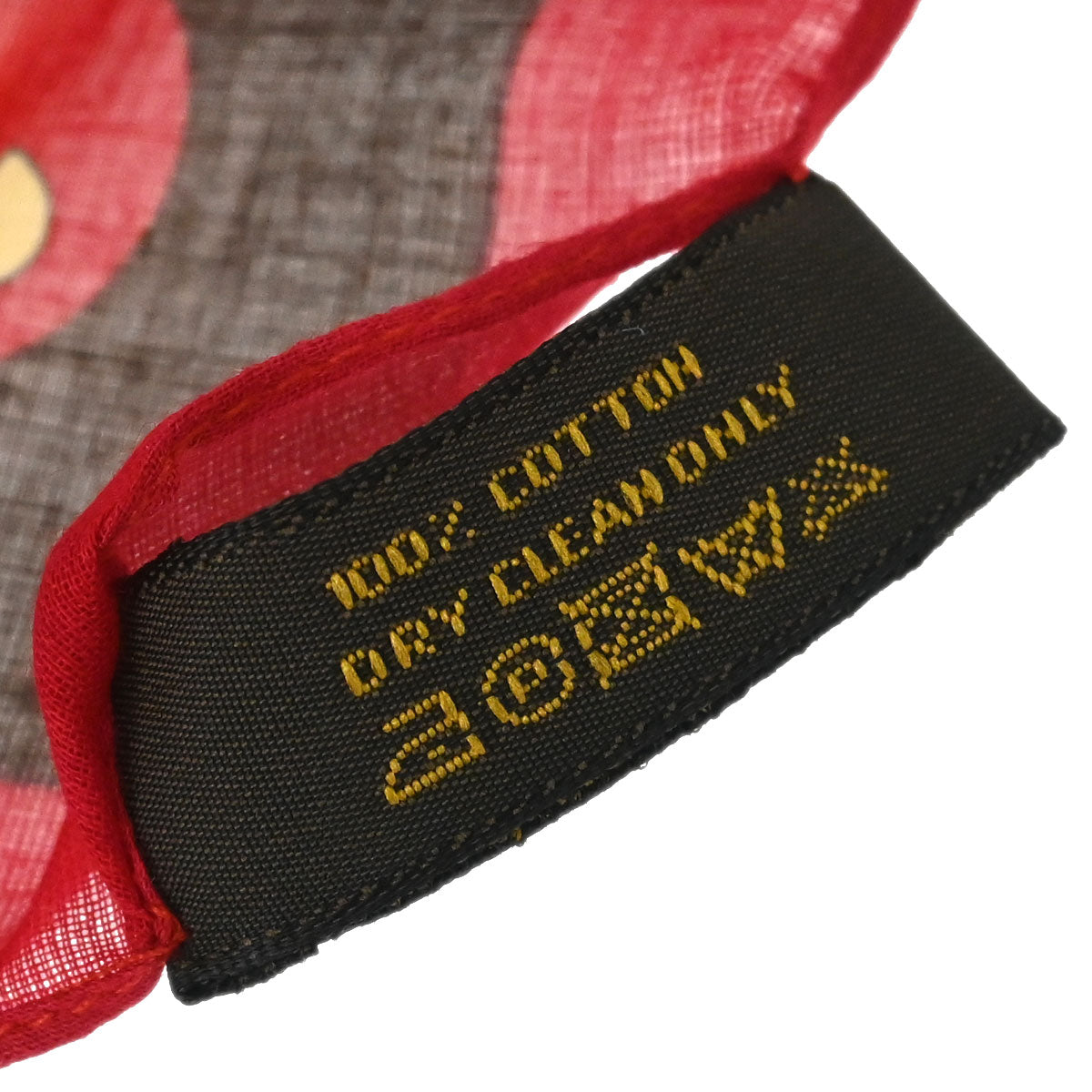 Louis Vuitton Monogram Cherry Scarf 55 M71963 Small Good