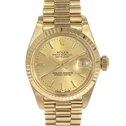 Rolex Oyster Perpetual Datejust Ref.69178 26mm Self-winding Watch 18KYG