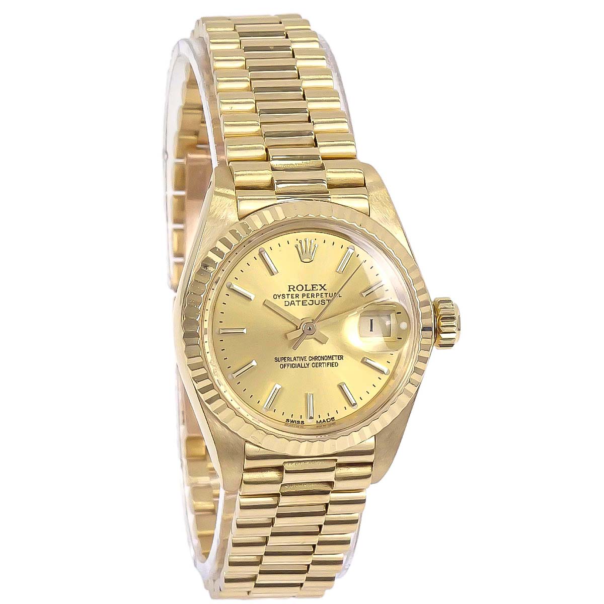 Rolex Oyster Perpetual Datejust Ref.69178 26mm Self-winding Watch 18KYG