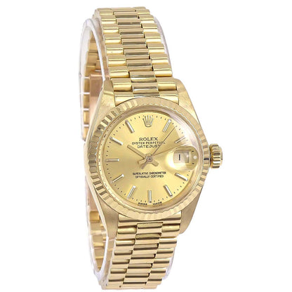 Rolex Oyster Perpetual Datejust Ref.69178 26mm Self-winding Watch 18KYG