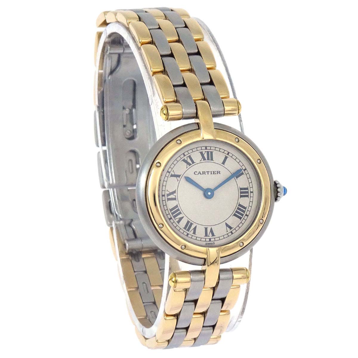 Cartier Panthere Vendome SM 24mm 3-Row Ref.1057920 Quartz Watch
